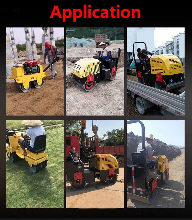 2 hand road roller details Application