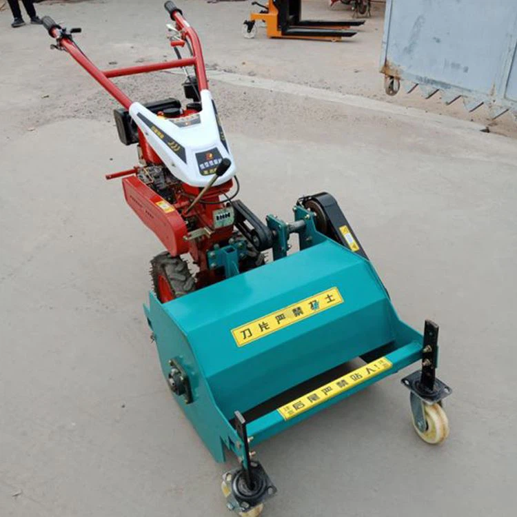 Walk behind tractor mini flail mower