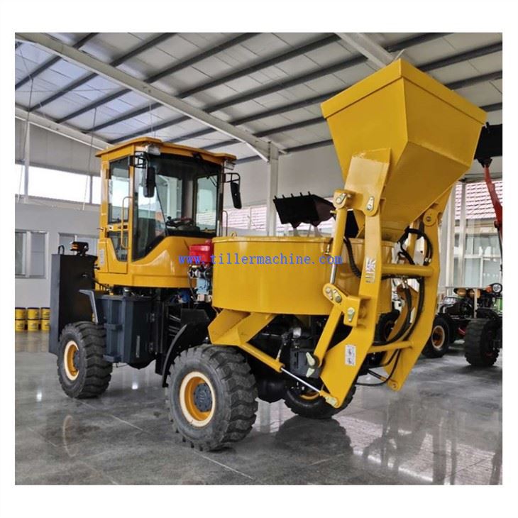 Flat Mouth Cement Mixer