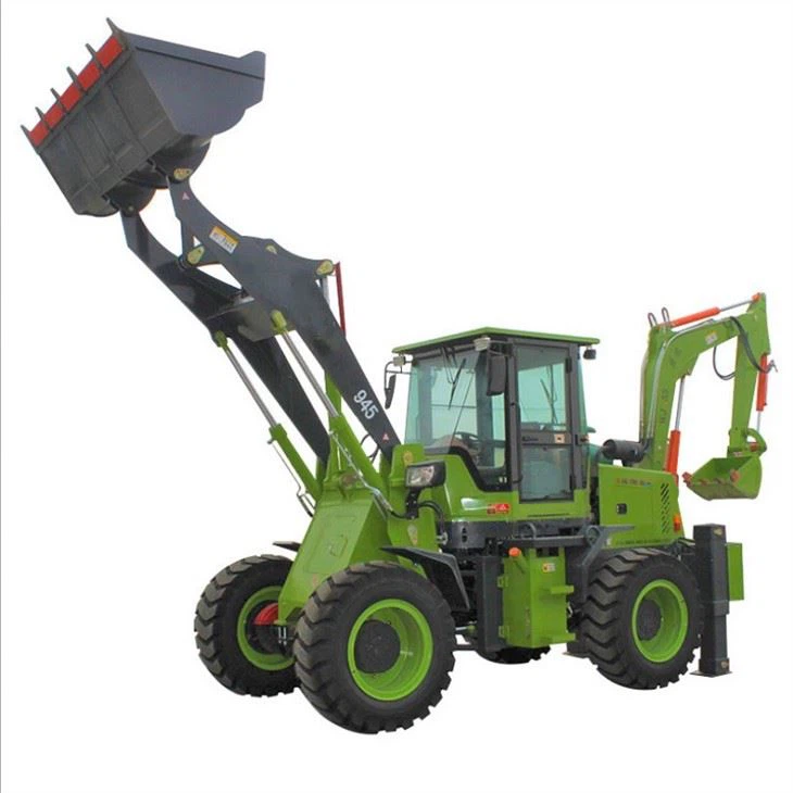 wheeled backhoe loader5
