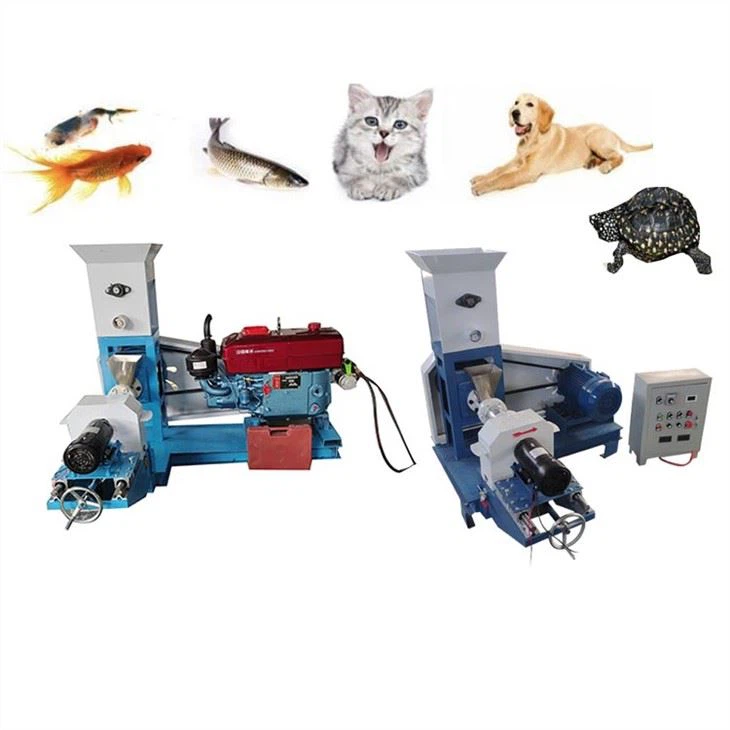 Fish Pellet Pet Floating Extruder Machine