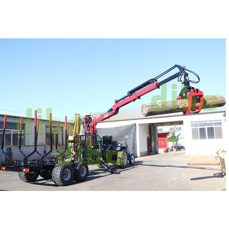 7.8m Timber Crane With High Seat factory