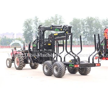 10t 12t 14t Forest Log Loader Trailers